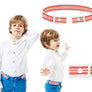 Magic belt without buckle (Made in France) Orange Stripes