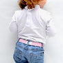 Magic belt without buckle (Made in France) Pink