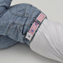 Magic belt without buckle (Made in France) Pink