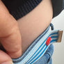 Magic belt without buckle (Made in France) Pink