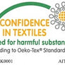 headband / headband (grey) 3 patch in organic cotton GOTS oekotex