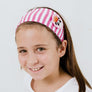 headband / headband (white) 3 patch organic cotton GOTS oekotex