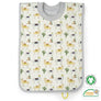 Kindergarten bib to put on with storage pocket (llamas)