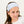 headband / headband (white) 3 patch organic cotton GOTS oekotex